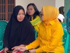 Anggota DPRD Sumsel Linda Wati Syaropi Temui Korban Kebakaran di Desa Rasuan dan Salurkan Bantuan