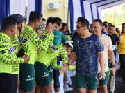 Gowes Bareng Musi Warnai Akhir Pekan Kapolda Sumsel dan Jajaran Hingga ke Polres OKI