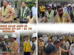 Tingkatkan Target Perekonomian, Groundbreaking Jalan Menuju TPI Sungsang Dimulai