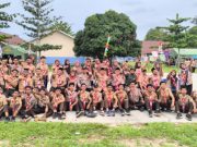Ps. Kanit Binmas Polsek Cengal Hadiri Pembukaan Jambore Tingkat Kecamatan