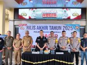Rilis Akhir Tahun 2025, Polres OKI Ungkap Tuntas 15 Kasus Menonjol