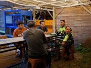 Babinsa Koramil Sungai Menang Gelar Patroli Siskamling, Perkuat Sinergi TNI dan Warga