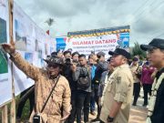 Diatas Lahan Rawa, PT OKI Pulp & Paper Bangun Jalan Beton