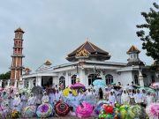 Sambut Ramadan, Siswa Madani Pawai Tarhib di Kayuagung