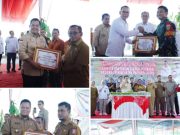 Pemkab Banyuasin Gelar Tasyakuran Swasembada Pangan Usai Raih Peringkat I Nasional Peningkatan Produksi Beras