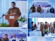 Bupati Banyuasin Tandatangani MoU dengan Perum Bulog Kenten Palembang