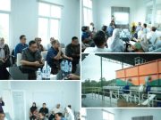 Sekda Banyuasin Tinjau Langsung Pengelolaan Air Bersih PT MJI