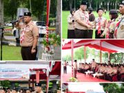 Buka Jambore Cabang V Banyuasin 2026, Sekda Pesan Hal Ini