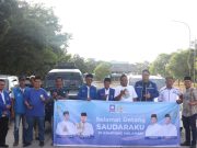 Disambut PAN OKI, Ratusan Pemudik Program Iskandar Tiba di Kampung Halaman