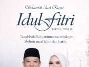 Iwan Tuaji–Arni Yulia Ningsih Rayakan Idul Fitri Bersama Masyarakat PALI