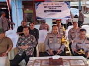 Kapolres PALI Hadiri Zoom Nasional Gerakan Pangan Murah Polri