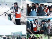 Dukung Ketahanan Pangan, Tanam Padi Serentak Digelar di Lahan Cetak Sawah Rakyat Banyuasin 2025