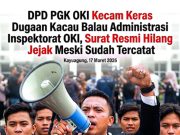 DPD PGK OKI Kecam Dugaan Kacau Balau Administrasi Inspektorat, Surat Resmi Hilang Jejak Meski Sudah Tercatat