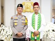 Ustaz Abdul Somad Jadi Khatib Jumat di Mapolda Sumsel, Ingatkan Tugas Polisi Adalah Amanah