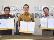 Komitmen tanpa kompromi, Pemkab OKI Teken MoU Dengan Kejaksaan Negeri