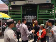 Polda Sumsel Edukasi Keamanan di Pasar Cinde dan Megahria Jelang Lebaran