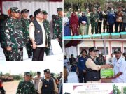 Perkuat Kemanunggalan TNI-Rakyat, TMMD ke-127 di Banyuasin Sukses Digelar