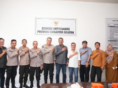 Polda Sumsel–Komisi Informasi Perkuat Transparansi Publik