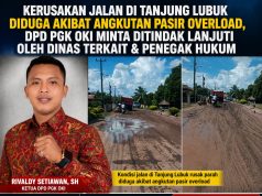 Infrastruktur Jalan Rusak, Aktivitas Tambang di OKI Dipertanyakan