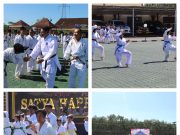 HUT Bhayangkara ke-80, Polres OKU Timur Gelar UKT Karate KKI