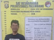 Buang Barang Bukti, Pengedar Sabu di Kertapati Diringkus Polisi