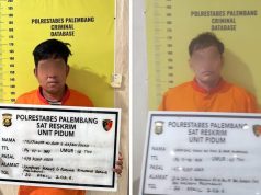 Curas di Pusat Kota Terungkap, Dua Pelaku Diringkus