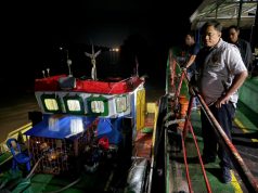 Polda Sumsel Sita Dua Kapal Bermuatan 82 Ribu Kiloliter Solar Ilegal