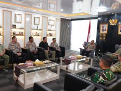 Kapolda Sumsel Terima Kunjungan Strategis Tim Sahli Panglima TNI