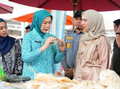 Feby Herman Deru Motivasi Pengrajin Burai, UMKM Lokal Harus Siap Bersaing