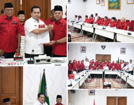 Perkuat Sinergi, Bupati Banyuasin Terima Silaturahmi DPC PDI Perjuangan
