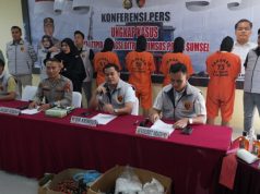 Produksi Whisky dan Vodka Palsu di Banyuasin Terbongkar, Empat Pelaku Diamankan