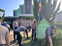 Polres PALI Laksanakan Program Belida Asri, Wujudkan Kepedulian terhadap Lingkungan