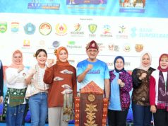 Senam Kriya Resmi Diluncurkan, Sumsel Pecahkan Dua Rekkor MURI Sekaligus