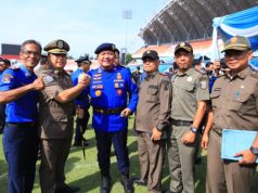 Gubernur Herman Deru: HUT Damkar Jadi Momentum Tingkatkan Semangat Pengabdian