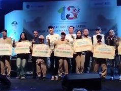 Ribuan Warga Padati Lapangan Gelora November, Penutupan HUT ke-13 PALI Berlangsung Meriah