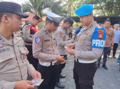 Tingkatkan Stabilitas Keamanan Internal, Polda Sumsel Tertibkan Penggunaan Atribut Dinas