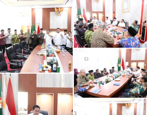 Audiensi Strategis! Pemkab Banyuasin–PWM Sumsel Bahas Cetak Sawah hingga Akses Infrastruktur