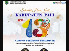 Memasuki Usia ke-13 Tahun, PALI Tegaskan Komitmen Bangun Daerah Secara Merata