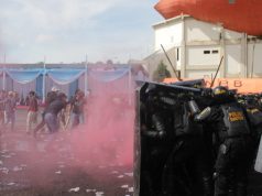 Tegang! Warga Bentrok dengan Polisi di OKI, Ternyata Ini yang Terjadi