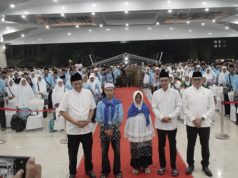 Bupati OKU Timur Lepas Keberangkatan 437 JCH Kloter 1