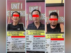 Satresnarkoba Polres PALI Gagalkan Peredaran Sabu, Tiga Warga Lahat dan Empat Lawang Diamankan