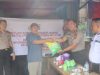Sambangi Warga Pasar Pendopo, Polres PALI Salurkan Bansos Sambut HUT Bhayangkara ke-80