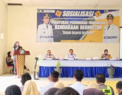 Tertib Lalu Lintas Sejak Dini, Satlantas Polres PALI Edukasi Pelajar dan Warga