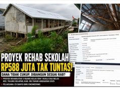 Telan Rp588 Juta, Rehab SDN 1 Kuala Dua Belas Sisakan Tanda Tanya