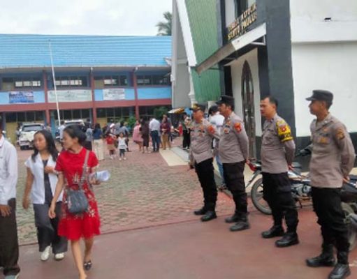 Polda Sumsel Terjunkan Ribuan Personel, Ibadah Kenaikan Yesus Kristus Berjalan Kondusif