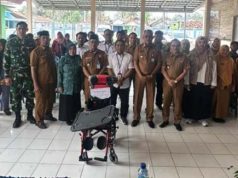 Kemensos Salurkan Bantuan Atensi Untuk 45 Anak YAPI di OKI