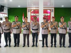 Sertijab di Polres OKI Berlangsung Khidmat, Ini Pesan AKBP Eko Rubiyanto