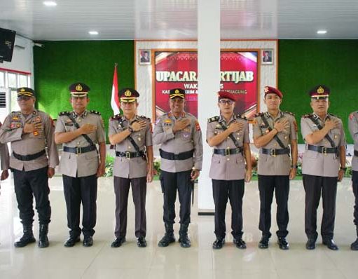 Sertijab di Polres OKI Berlangsung Khidmat, Ini Pesan AKBP Eko Rubiyanto