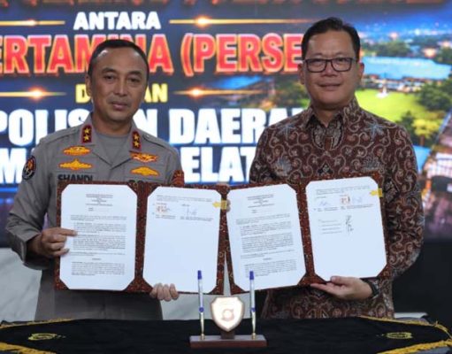 Dukung Infrastruktur Maritim, Polda Sumsel Perkuat Sinergi Aset Bersama Pertamina