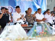 Polda Sumsel Kawal Aksi Damai 416 Buruh dan Gelar Potong Tumpeng Bersama